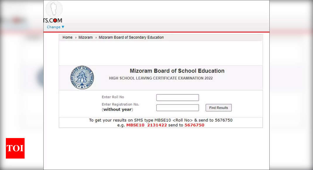 MBSE HSLC result 2022 declared @ mbse.edu.in; download here – Times of India