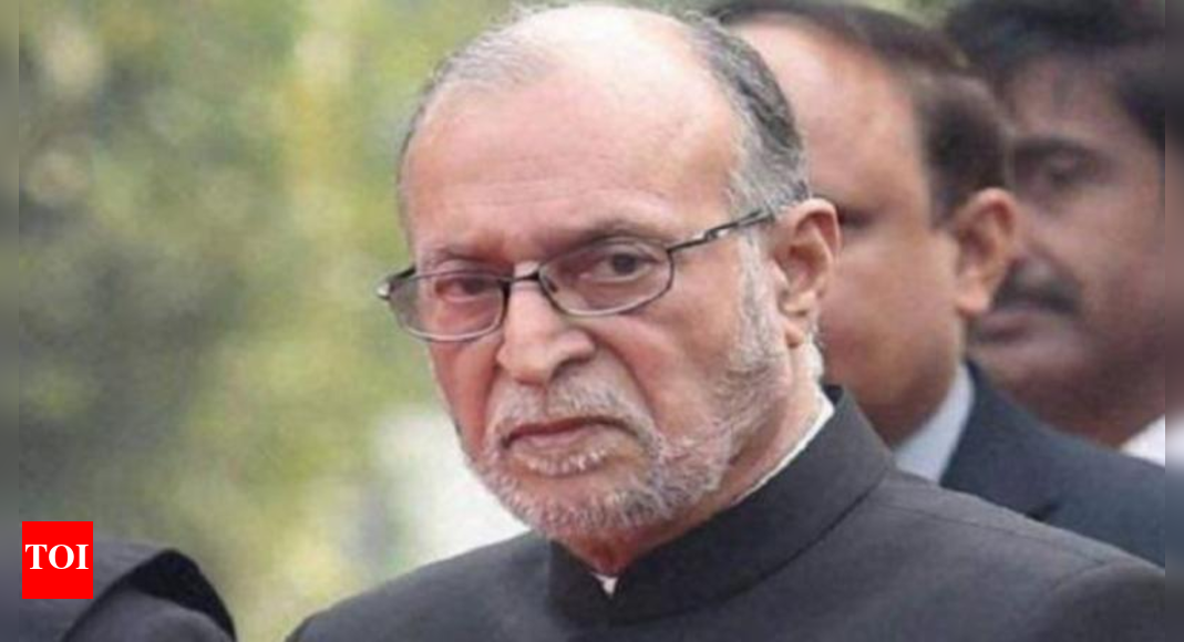 Live: Delhi LG submits resignation to President