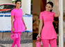 Masoom stuns in all-pink ensemble at Cannes