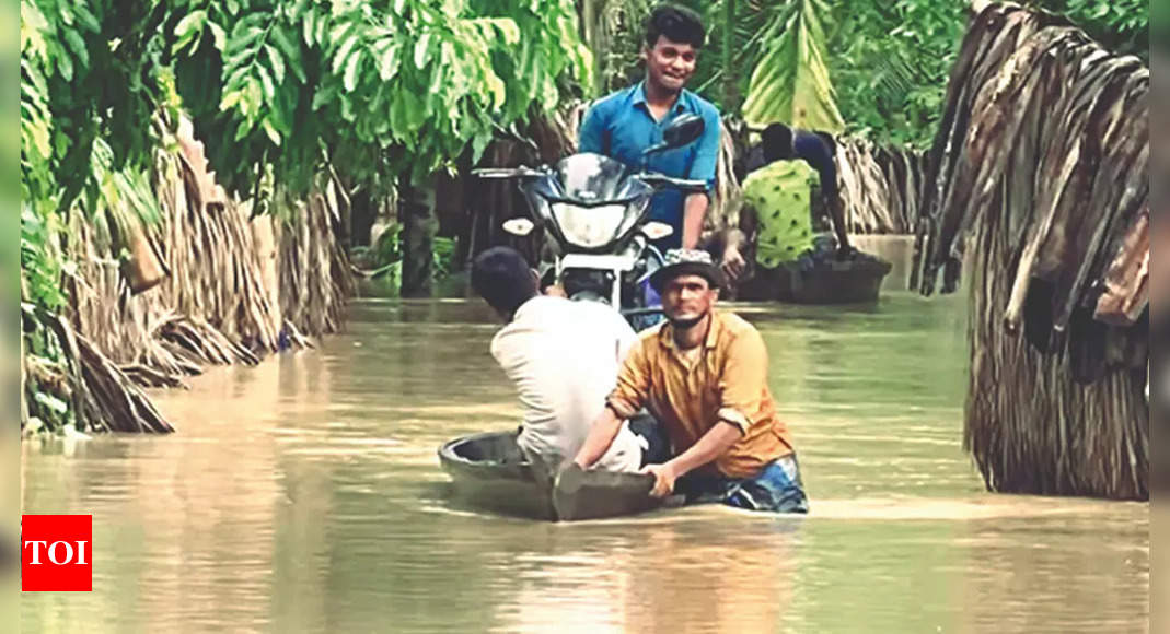 Floods In Assam Over 4 Lakh Hit In Assam Floods Death Toll Rises To 8 Guwahati News Times 1844