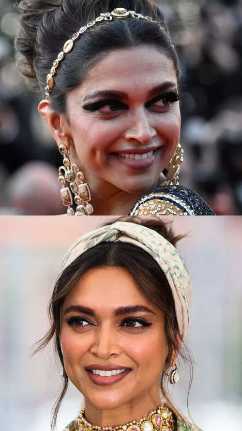 Cannes 2022: Deepika Padukone's retro look in Sabyasachi saree, Julia Fox  makeup