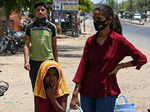 These images show how the water train quench thirst of Rajasthan's Pali district