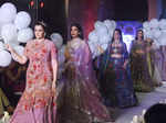 Diplomats walk the ramp for a cause