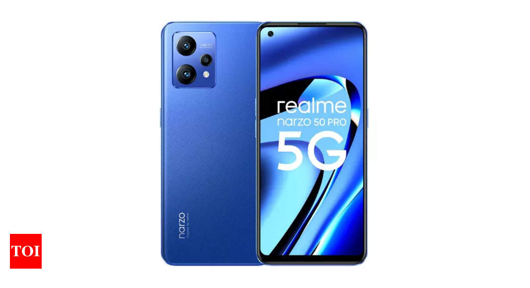 realme:  Realme Narzo 50 5G and Realme Narzo 50 Pro 5G launched in India: Price, specs, offers and more – Times of India