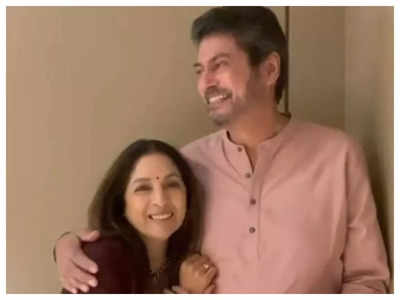 Neena Gupta reunites with her 'Saans' co-star Kanwaljit Singh, fans say 'happy to see you both together' – Watch video