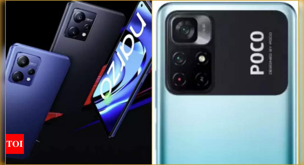 narzo:  Realme Narzo 50 5G vs Poco M4 Pro 5G: The battle of two affordable 5G smartphones – Times of India
