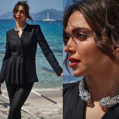 Cannes 2022: Here's everything about Deepika Padukone's super expensive INR 3.8 crore necklace