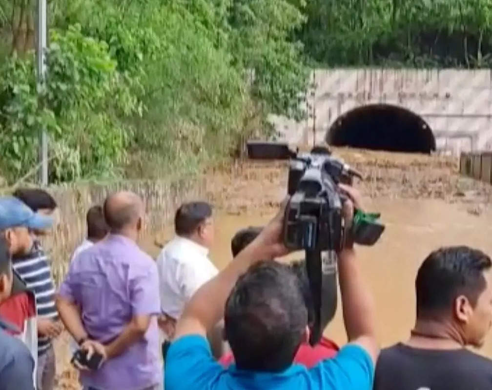 
Assam Disaster Management Minister inspects blocked Maibang Tunnel in Dima Hasao
