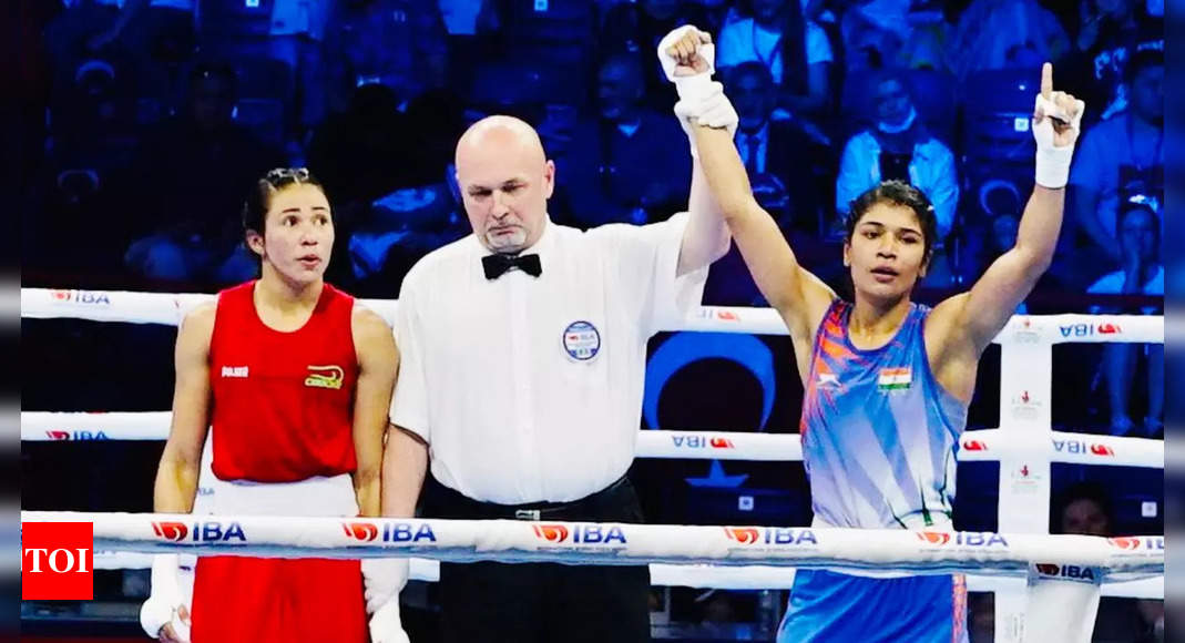 Nikhat Zareen enters final; Manisha, Parveen sign off with bronze in Women’s World Boxing Championships | Boxing News – Times of India