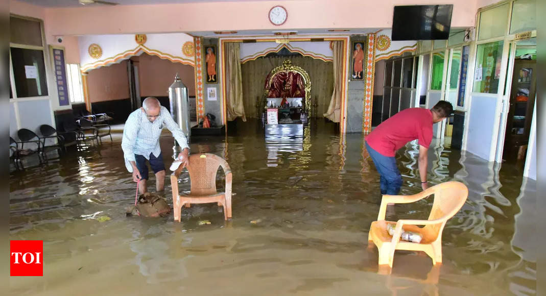 2 killed in Bengaluru rains, 3,000 homes washed away