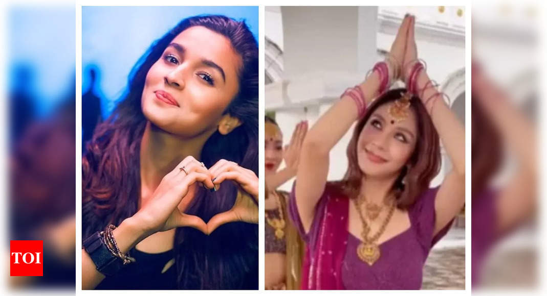 Alia Bhatt is all hearts for fans from Thailand as they recreate her ‘Gangubai Kathiawadi’ song ‘Dholida’ – See post – Times of India