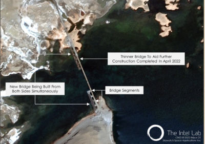 China building new bridge near Pangong Tso: Satellite imagery