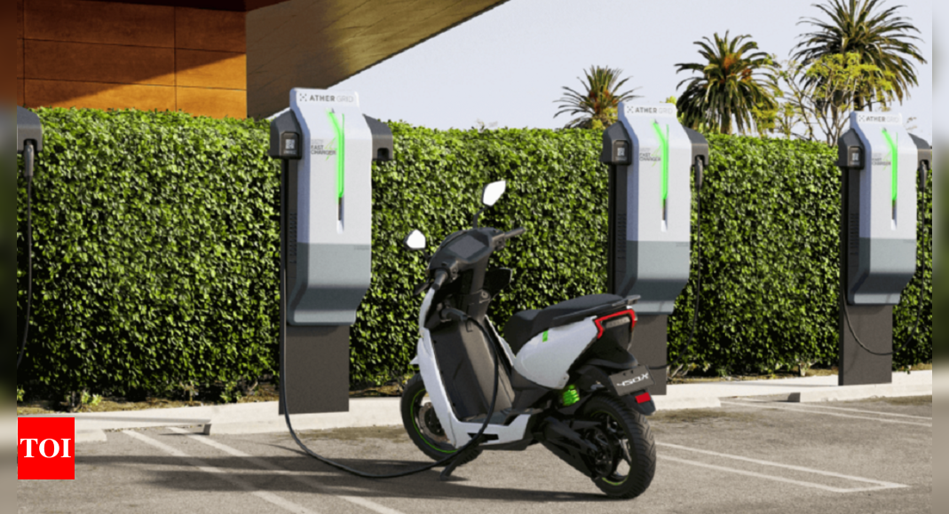 Ather Grid EV Fast Chargers To Now Be Available At Magenta ChargeGrid ...