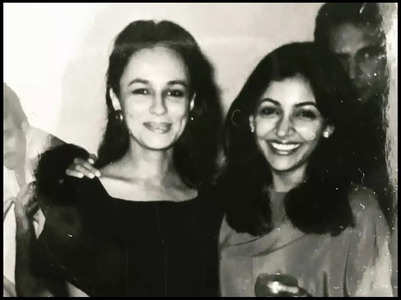 Soni shares a throwback pic with Deepti Naval