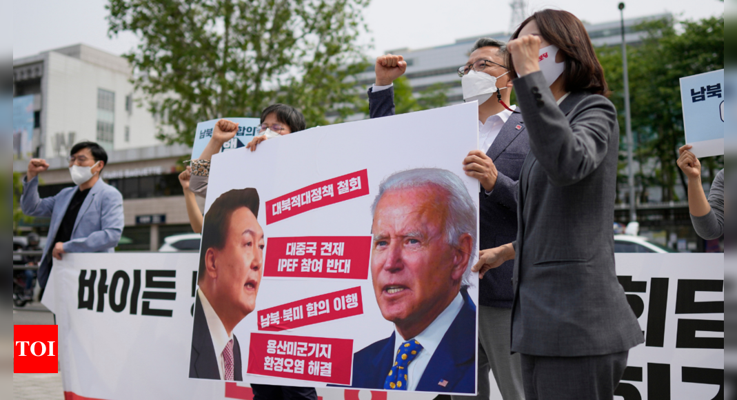 North Korea ‘ready for nuclear test’ with Biden due in Seoul – Times of India
