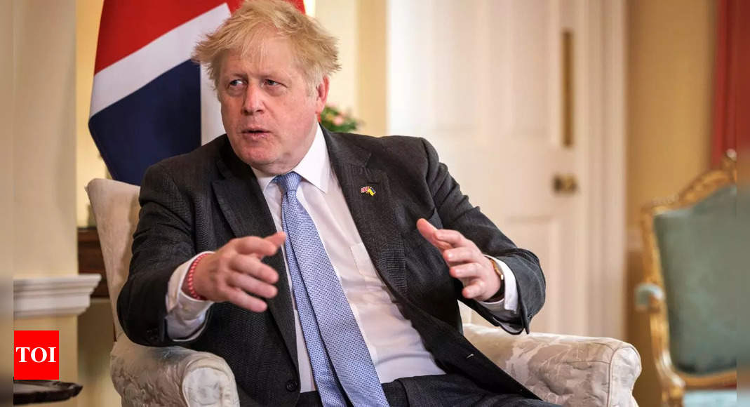UK police conclude probe into Johnson’s ‘partygate’ scandal – Times of India