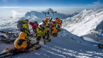 Everest: World's highest weather station installed on Mt. Everest - Times of  India