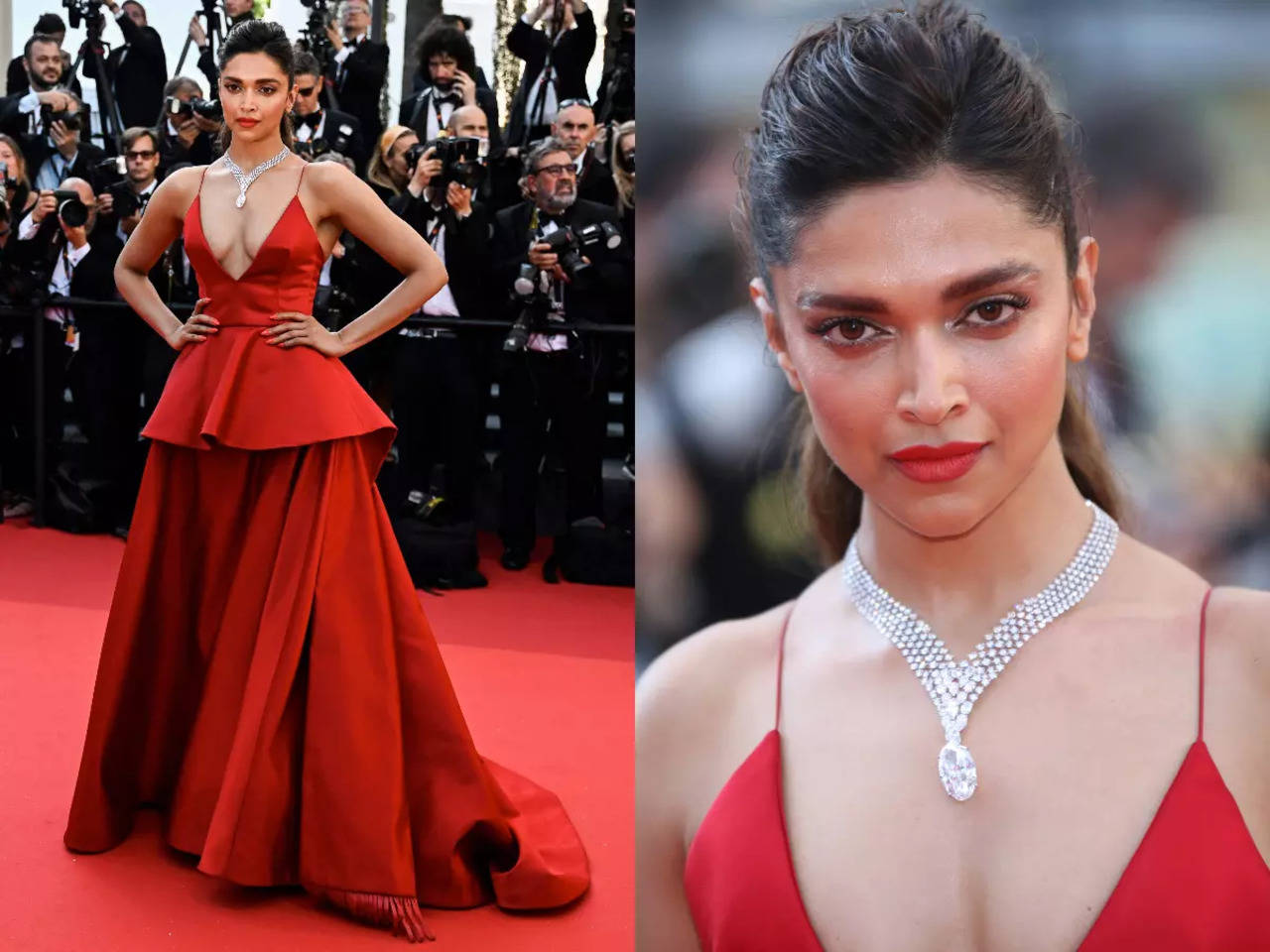 Deepika Padukone in Louis Vuitton gown walks Cannes 2022 red carpet on Day  6