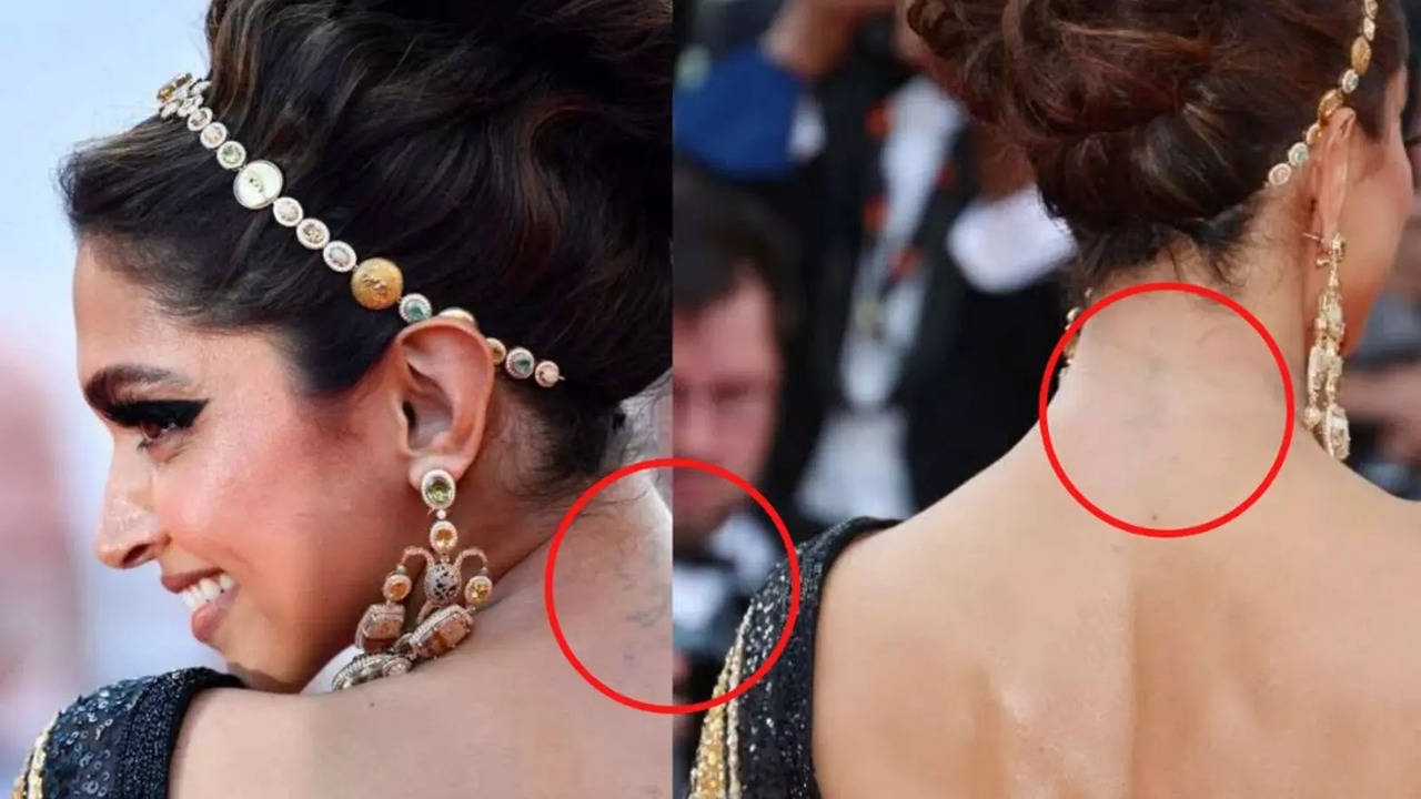 Deepika Padukone Debuts NEW Neck Tattoo at Oscars 2023 and It Will Drop  Your Jaws; See Pic - News18