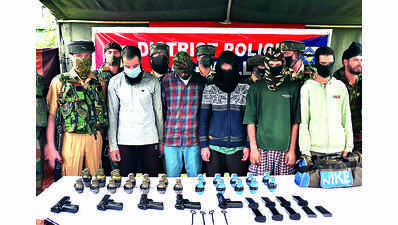 4 LeT terrorists held for Baramulla attack