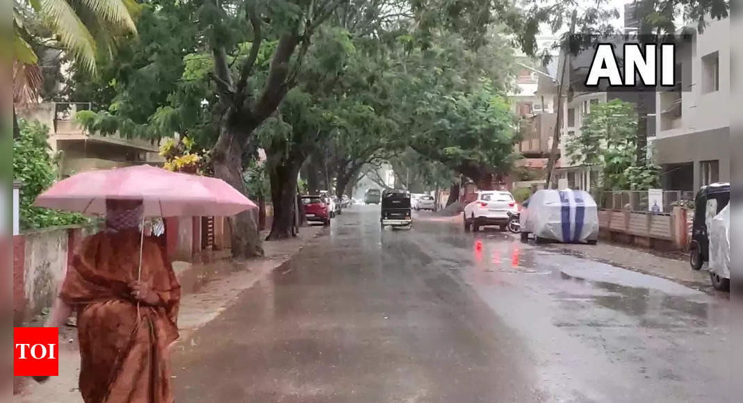 Karnataka Rain: Heavy rain continue to pound Karnataka; landslide ...