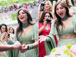 Kanika Kapoor-Gautam wedding: Fun-filled pictures from mehendi and haldi ceremony