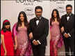 
Cannes 2022: Amitabh Bachchan cheers for 'putra' Abhishek Bachchan, 'bahu' Aishwarya Rai and 'poti' Aaradhya
