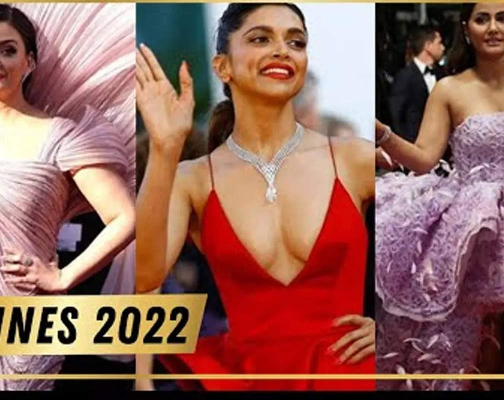
Cannes 2022: Deepika Padukone goes classic in red, Aishwarya Rai Bachchan and Hina Khan bring the drama on red carpet
