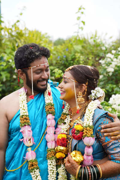 Exclusive: Sagar Puranik weds Deepa Jagadeesh. Two days later, it’s back to work!