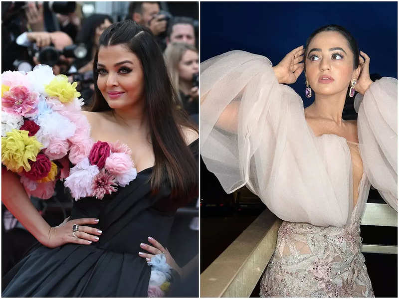 Aishwarya Rai Bachchan and Helly Shah rock statement sleeves at Cannes Film Festival 