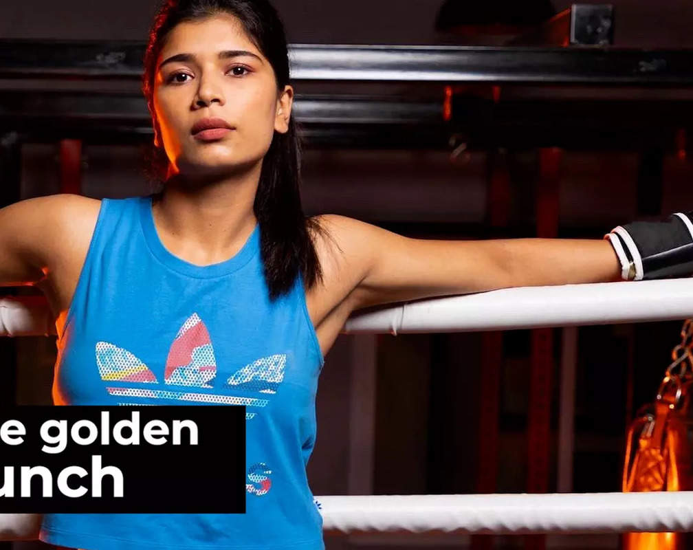 
Indian Boxer Nikhat Zareen scripts history in gold

