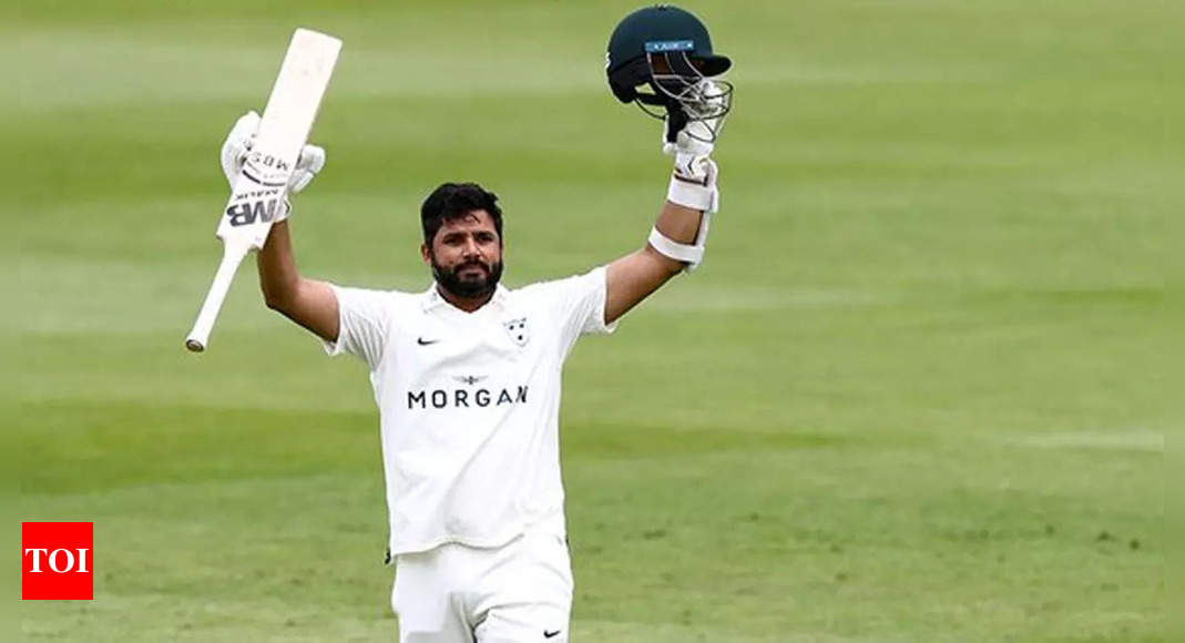 Pakistan’s Azhar Ali makes unbeaten double hundred in English county game | Cricket News – Times of India