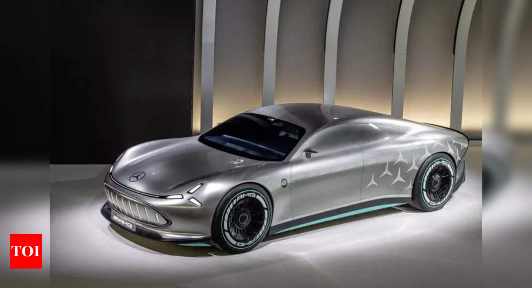 Mercedes-Benz Vision AMG Breaks Cover: Likely To Launch In 2025 - Times ...