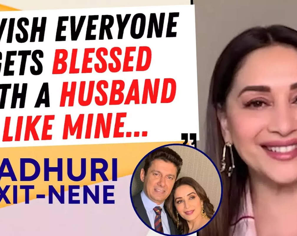 
Madhuri Dixit Nene gets candid about her new song 'Tu Hai Mera', crazy fans, husband Shriram
