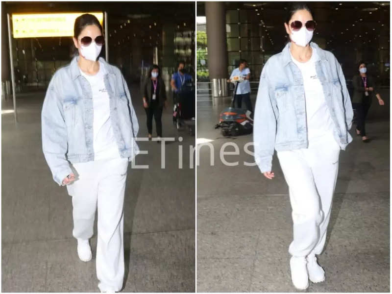 Katrina Kaif returns to the bay after her New York vacation with husband Vicky Kaushal