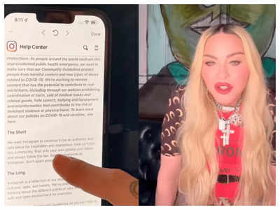 Madonna banned from Instagram Live after sharing nude photos