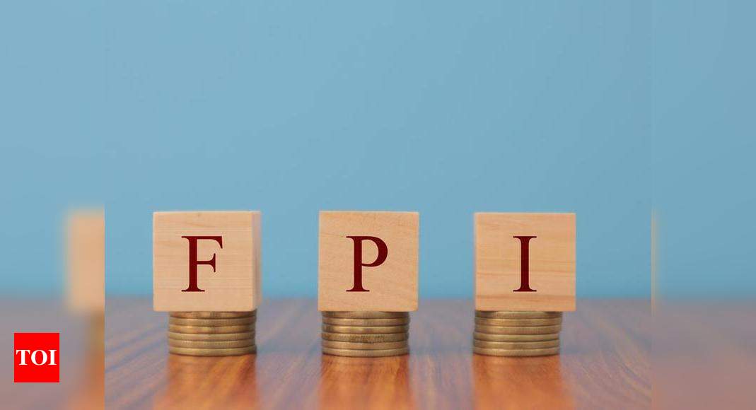 FPIs dump Indian equities worth over Rs 35,000 crore in May so far – Times of India
