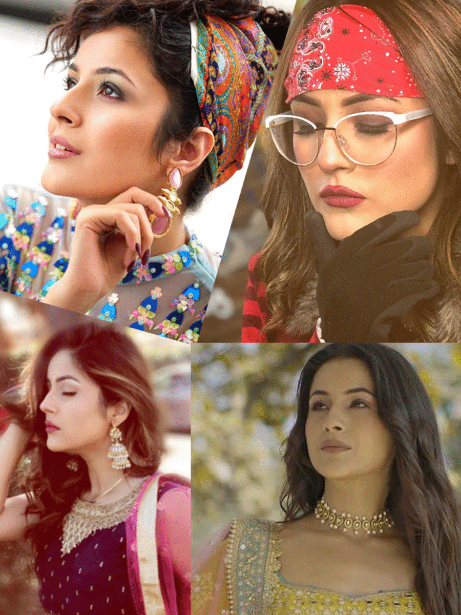Shehnaaz Gill's evolution as a fashionista