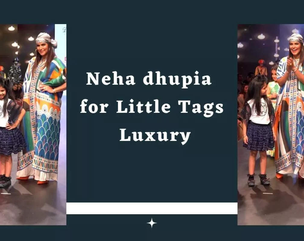 
Neha Dhupia for Little Tags Luxury at DTFW
