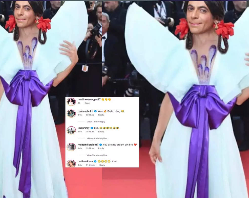 
Sunil Grover morphs photo of his character ‘Gutthi’ on Cannes red carpet, fans go ROFL
