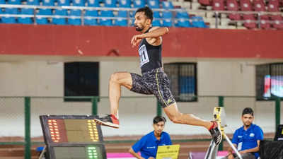In a first for Indian athletics, two triple jumpers cross 17m-mark in single competition