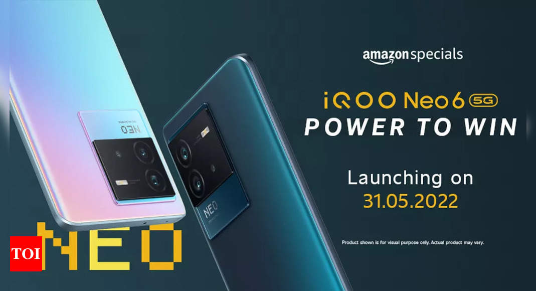 iQoo Neo 6 5G smartphone to launch in India on May 31: Expected specifications and price