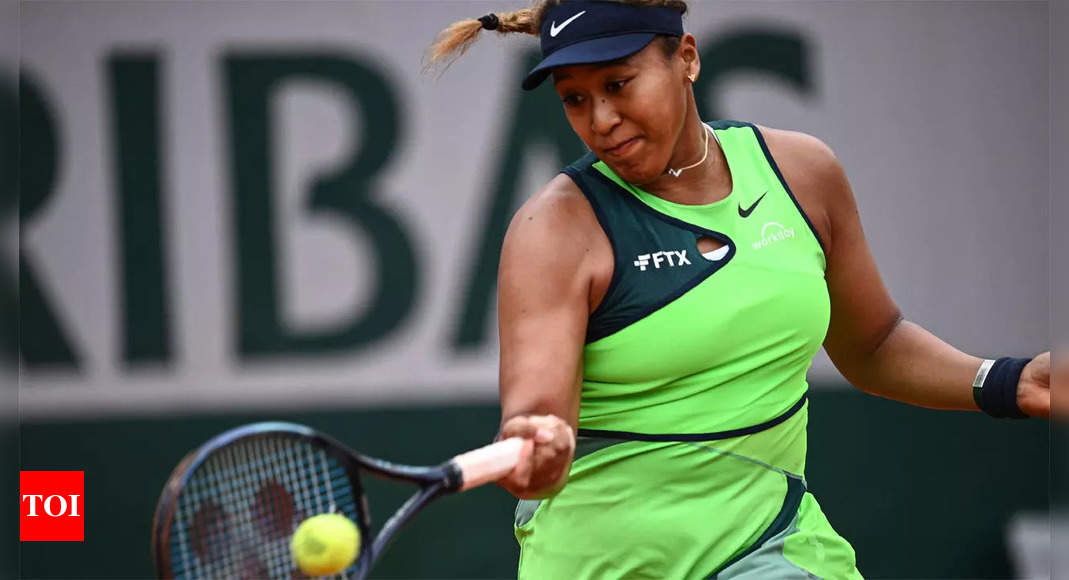 Osaka's return to French Open ends in first round