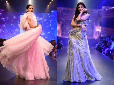 Best lehenga looks from Delhi Times Fashion Week