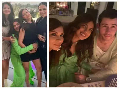 Priyanka surprises her manager with a cake