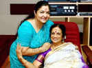 KS Chithra sends birthday wishes to her teacher