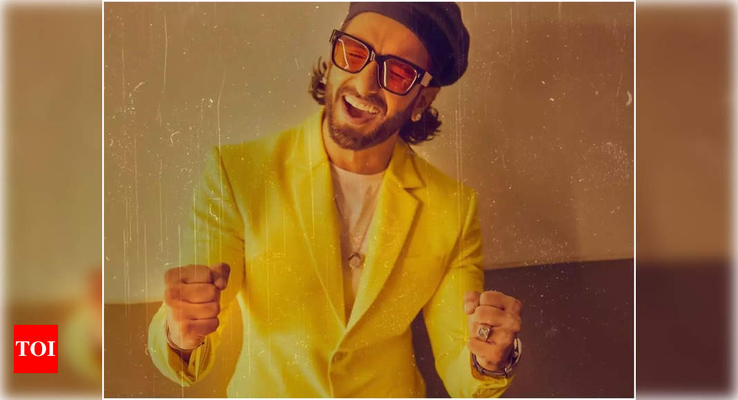 The dapper, Ranveer Singh leaves to be with his lady love in