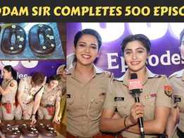 Maddam Sir cast cuts a cake on completion of 500 episodes