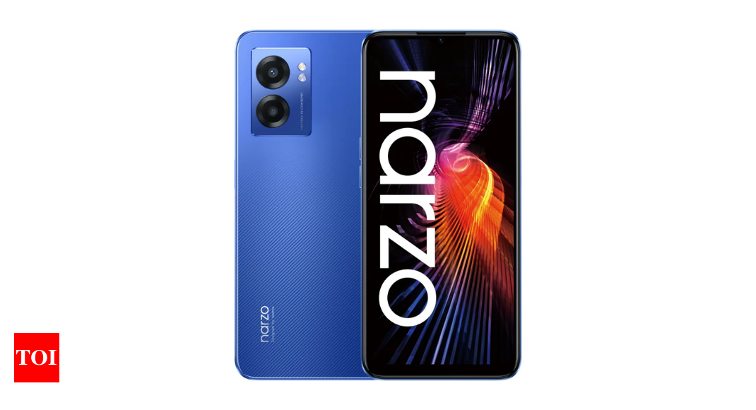 narzo:  Realme Narzo 50 5G sale starts in India today: Specifications, price, availability – Times of India