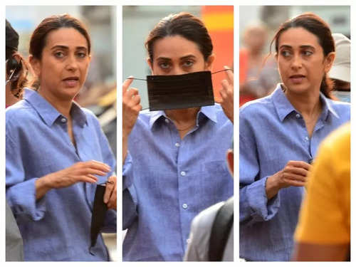 Viral pics: Karisma Kapoor shoots in Kolkata's Chinatown for 'Brown – The  First Case' | The Times of India